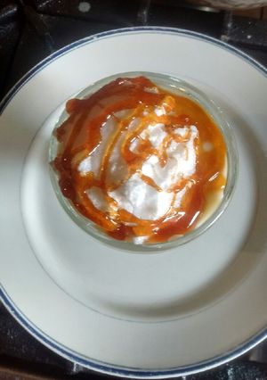 Una foto de Crema de maicena