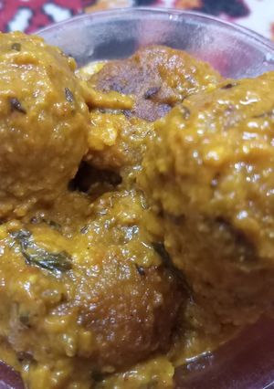 A picture of Malai kofta.