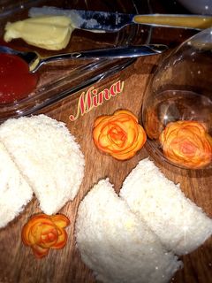 عکسی از دستور لقمه های کره مربا