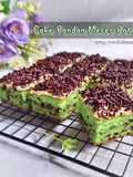 Cake Pandan Meses Potong