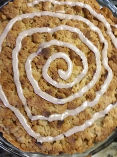 A picture of Cinnamon Crust Dutch Apple Pie.