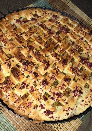 صورة لوصفة فطيره الدجاج