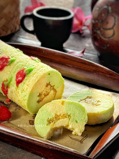 Foto resep Gluten Free Chiffon Roll Cake
