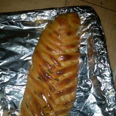 A picture of Chicken bread.