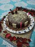 Chocolate cake in pressure cooker