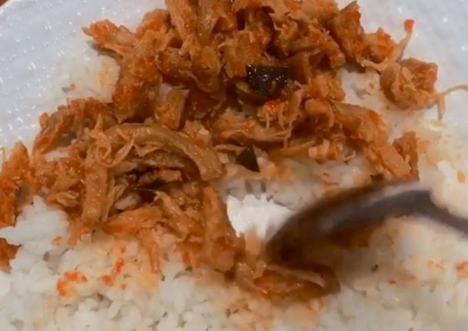 Bagaimana Membuat Ayam Sisit/Suwir Bali (bikin nambah nasi!), Lezat