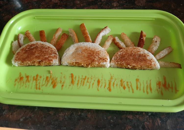 Easiest Way to Make Super Quick Homemade Maggi sandwich
