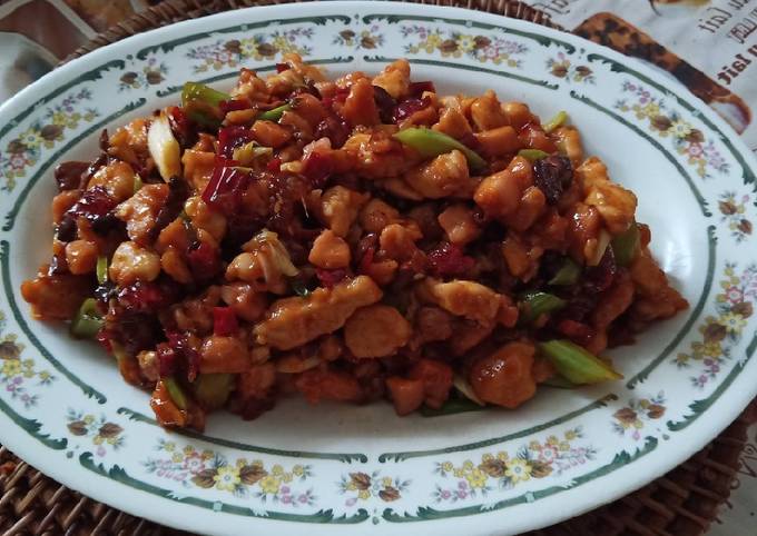 Resep praktis memasak Chicken Kungpao Praktis  sempurna