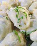 Há cảo - bột mỳ ngang với bột năng