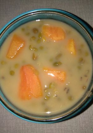 Foto resep Kacang hijau susu jahe