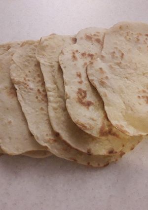 عکسی از دستور نان تابه ای ساده