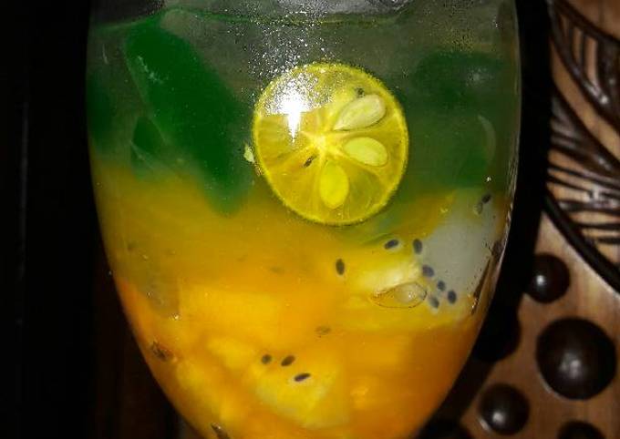 Es buah jeruk limau