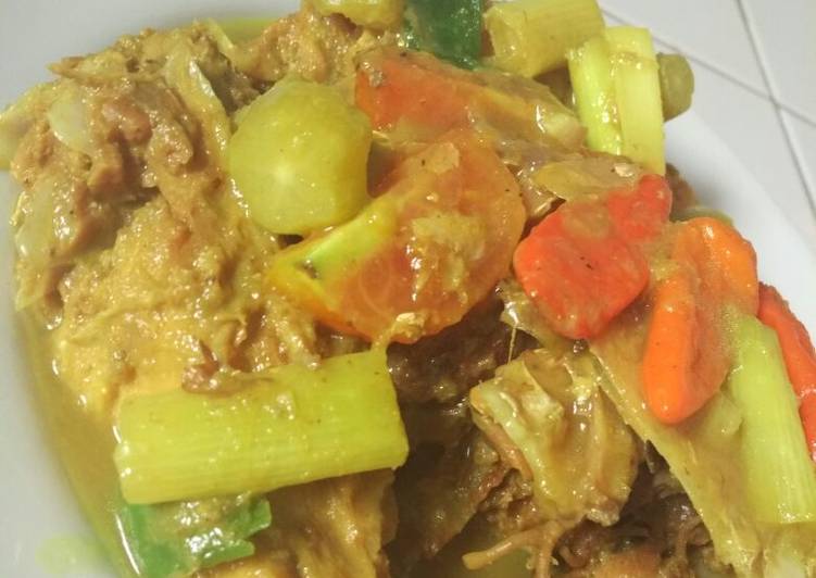 Langkah Menyiapkan Kepala lkan kakap kuning yang nikmat