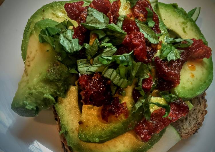 Recipe of Speedy Sundried Tomato Avocado Toast