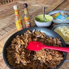 A picture of Jackfruit Carnitas (Vegan Taco Filling).