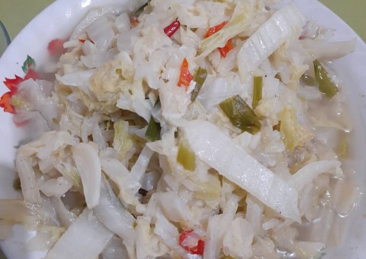 Resep Tumis sawi putih Anti Gagal