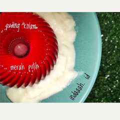 Puding Kolam Merah Putih-レシピのメイン写真