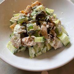 Cook Every Part Fridge Raid Salad 🥗 🥦 A picture of Cook Every Part Fridge Raid Salad 🥗 🥦.