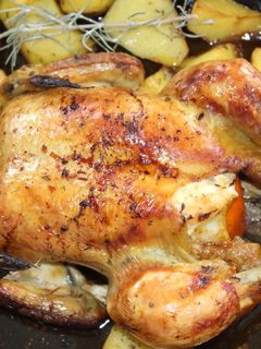Φωτογραφία της συνταγής Αρωματικό κοτόπουλο με πατάτες στον φούρνο
