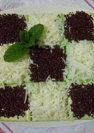 Foto resep Bolu kukus pandan