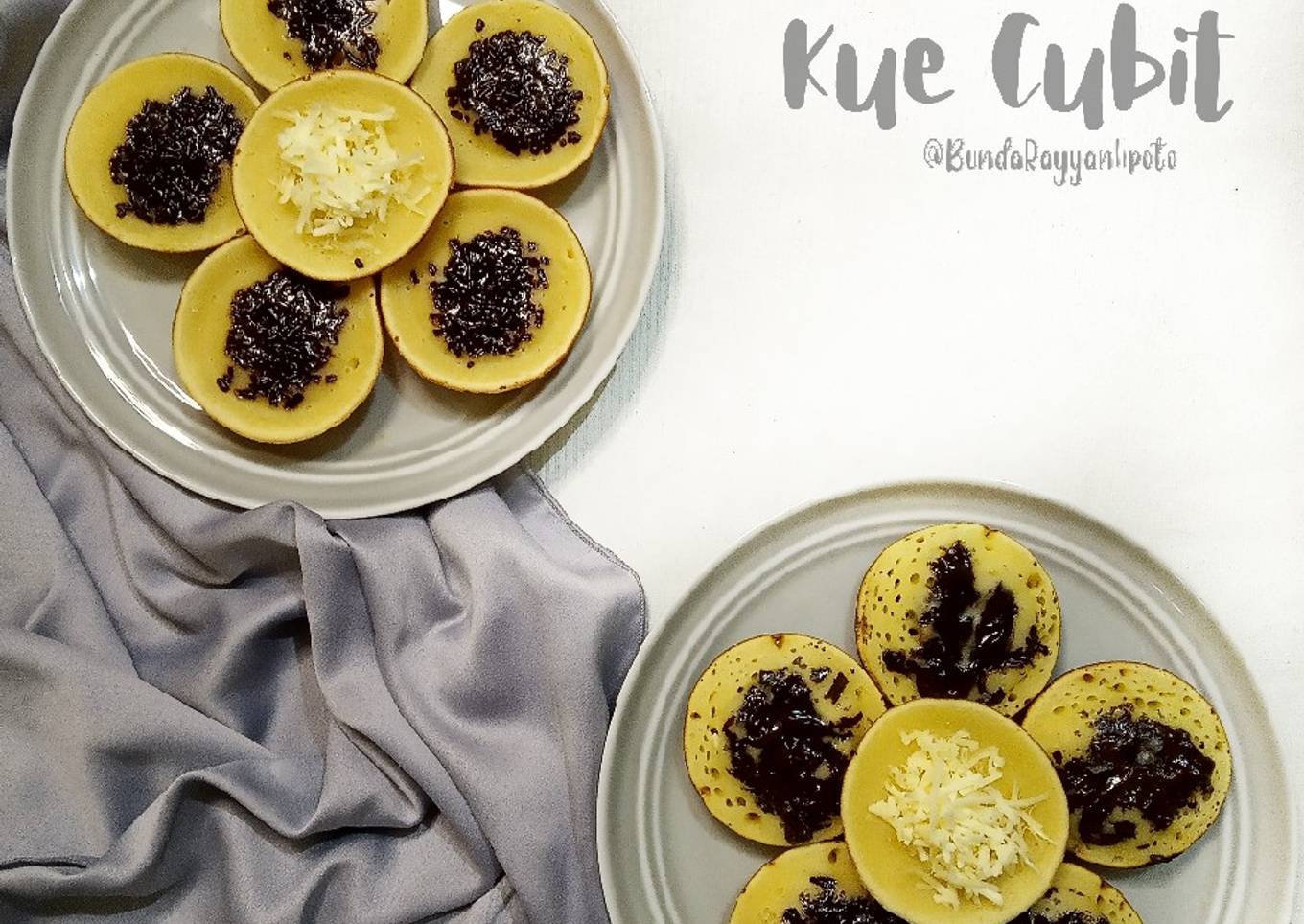 Kue Cubit takaran sendok (no mixer)