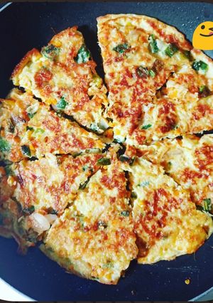 Foto resep Telur Dadar Pakai Sayur