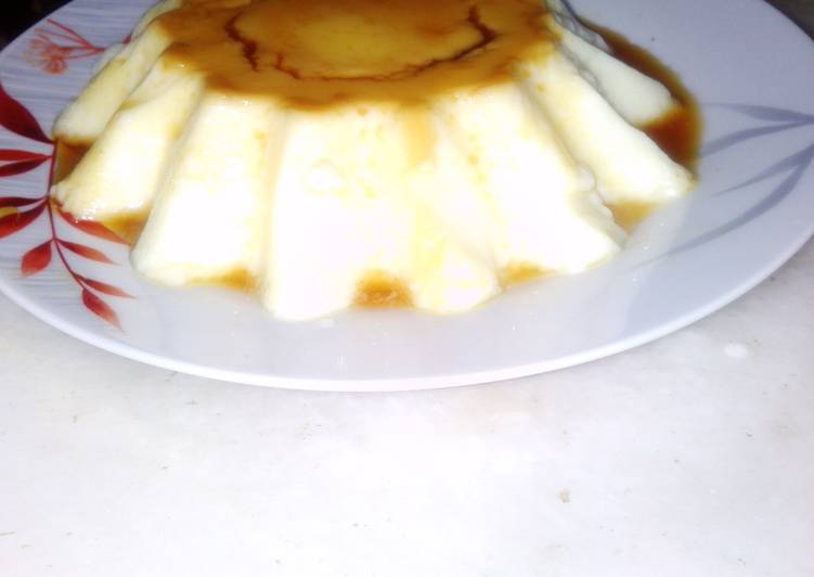 Recipe of Super Quick Homemade Mango caramel pudding