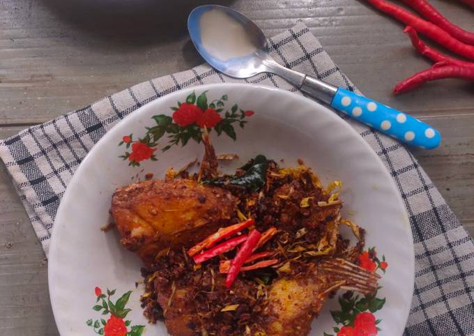 Resep Kakap Goreng Bumbu Kuning Kecombrang, Sempurna