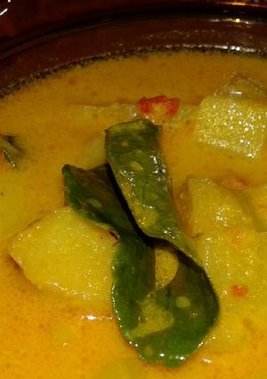 Foto resep K3 (Kentang Kuah Kuning)