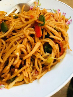 A picture of 3 colours....Spaghetti 💕.