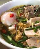 Mì Tôm Trứng Các Loại Giò Và Nước Ninh Gà