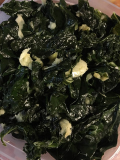 A picture of Kale Garlic with Bouillon.
