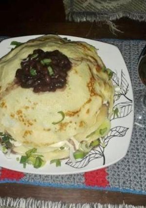 Una foto de Torta de verduras