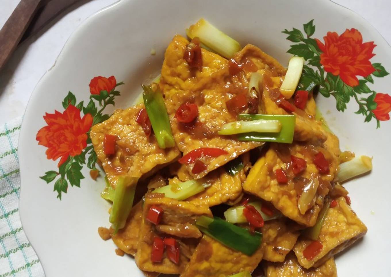 Tahu Kecap Rawit