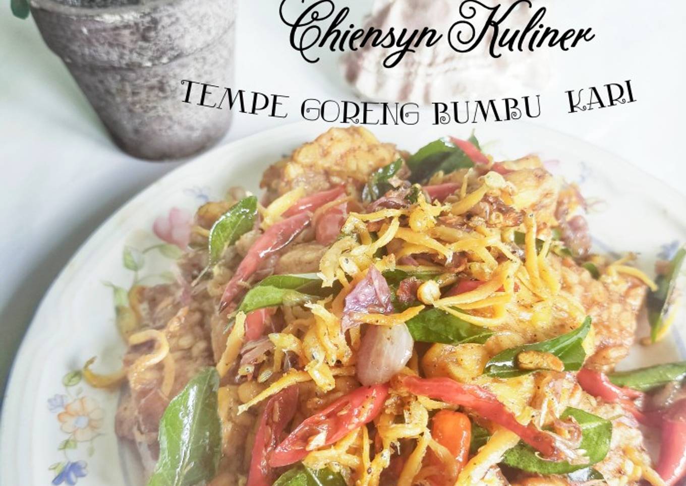 Tempe Goreng Bumbu Kari