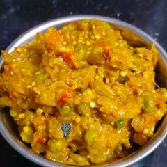 A picture of Baingan bharta 🍆.