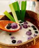 Chè khoai tím trân châu cốt dừa