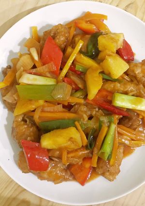Foto resep Ayam Kuluyuk Asam Manis