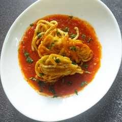 पोटैटो नूडल्स(potato noodles recipe in hindi)-レシピのメイン写真