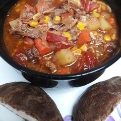 A picture of Scraggly Soup.