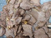 Gambar daging iris tipis saus teriyaki