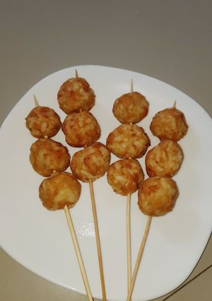 Foto resep Sate nasi ayam wortel