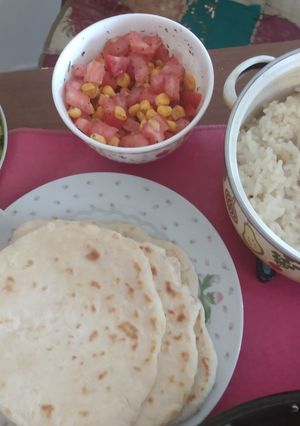 Una foto de Wraps vegetarianos