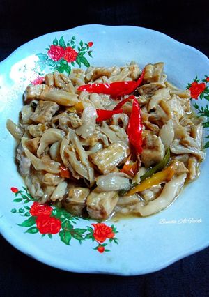 Foto resep Tumis jamur tiram tahu