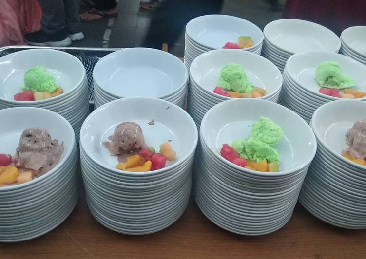 Es cream #tantanganakhirtahun#masak diTahunbaru