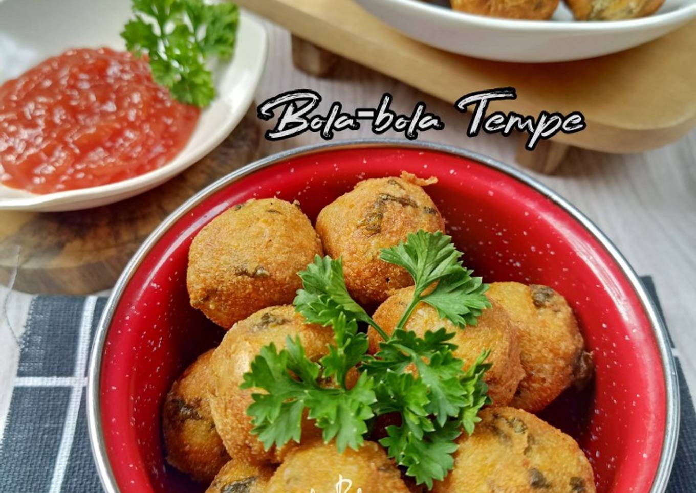 878. Bola-bola Tempe Tepung Kobe, Gurih dan Bergizi