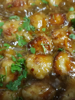 A picture of Paneer manchurian dry.