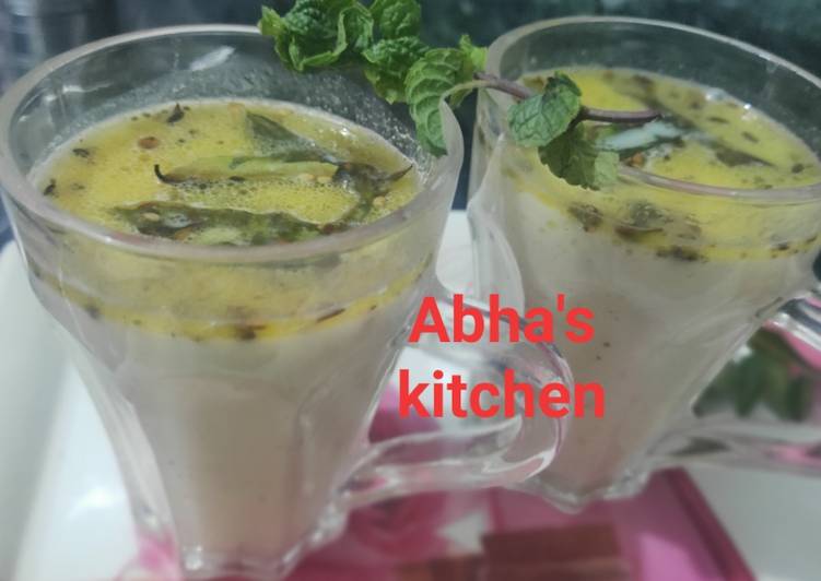 Step-by-Step Guide to Prepare Quick Tadkewali masala chhachh (buttermilk)