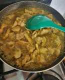 Cerdo en salsa hawaiana