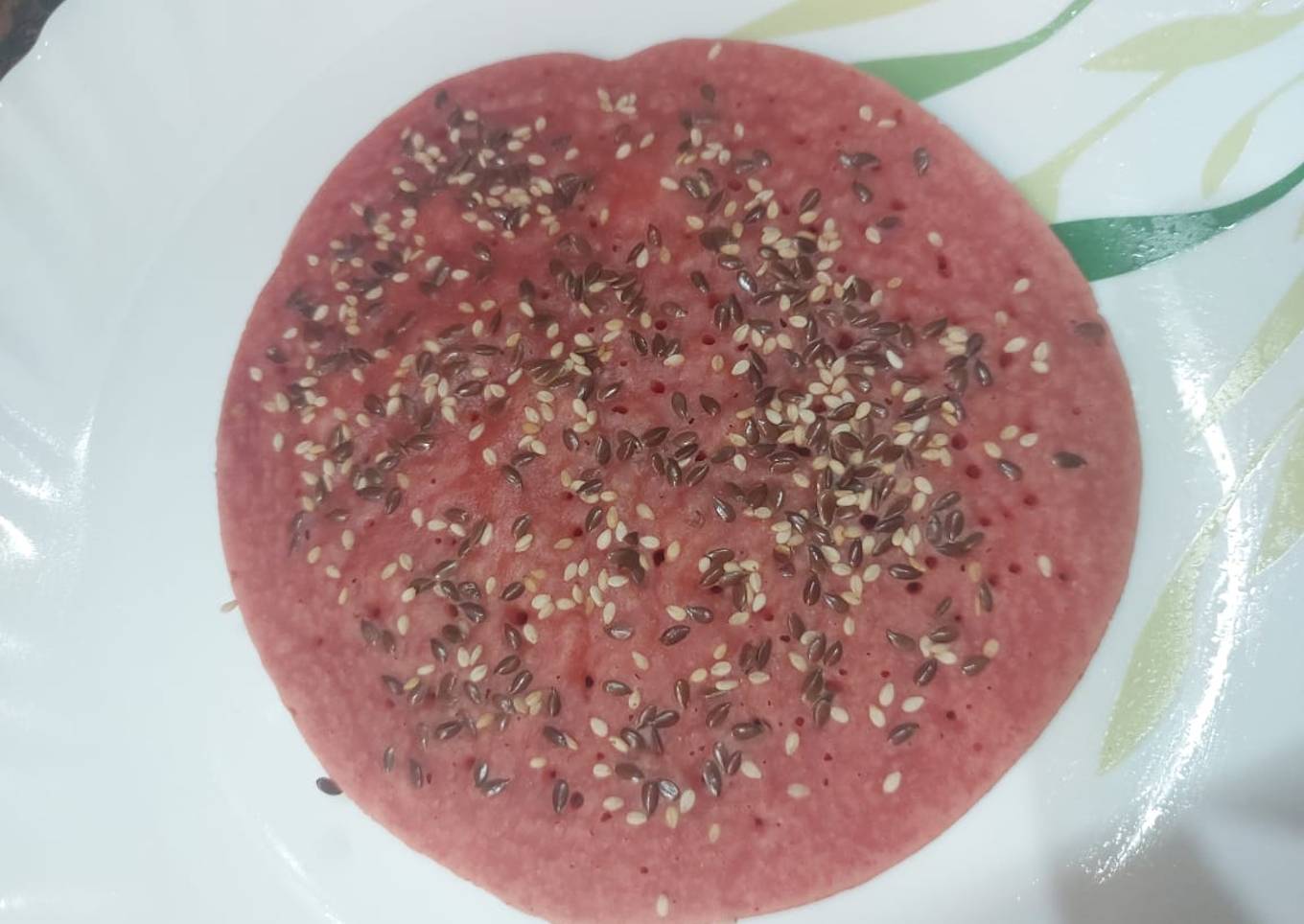 Pancake pink flavor without egg 6